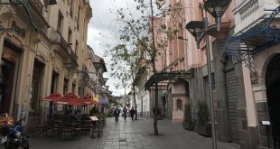 Una calle de Quito, la capital de Ecuador