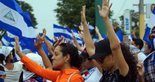 Protesta estudiantil en Managua, Nicaragua, el pasado mes de julio.