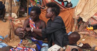 Pobreza en Juba, Sudán del Sur.