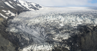 Glaciar Langjökull en Islandia.