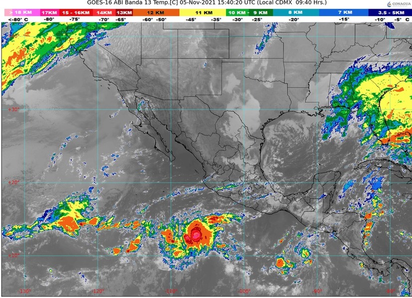 Temperaturas frías matutinas en sierras de Michoacán Por la tarde