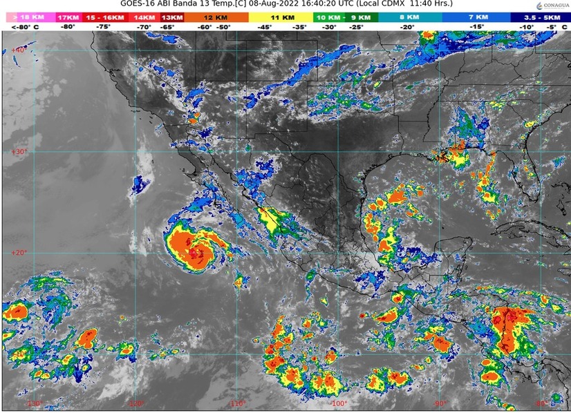 Cielo Nublado Durante El D A Con Lluvias Puntuales Fuertes En