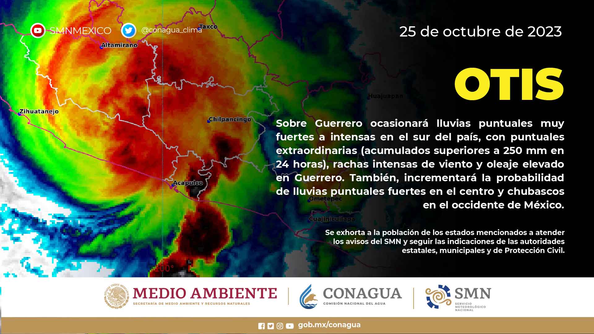 Cielo Medio Nublado Por La Mañana Y Nublado Por La Tarde Con Lluvias Puntuales Intensas En 0127