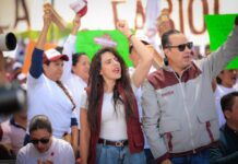 En Michoacán, estamos listos para defender a nuestra presidenta Sheinbaum y la soberanía nacional: Giulianna Bugarini