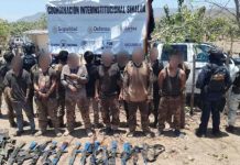 Semar detuvo a 13 presuntos integrantes del cártel de Sinaloa, facción de Los Chapitos