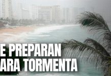 Acapulco en alerta máxima ante el avance de la tormenta Boris