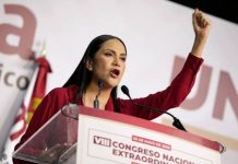 Denuncia Ariadna Montiel que quienes quieren construir la narrativa del vínculo con la delincuencia son los que no quieren ser revisados
