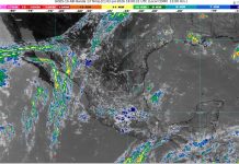 Chubascos con lluvias puntuales fuertes (25 a 50 mm): Michoacán (norte y oeste)