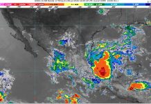 Lluvias fuertes con puntuales muy fuertes (50 a 75 mm): Michoacán (centro, norte y noreste)
