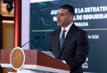 García Harfuch aseguró que desde octubre de 2024 a la fecha se han asegurado 5 mil 900 armas de fuego y un millón de cartuchos en el Plan Sinaloa