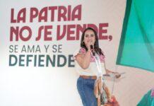 Desde la Cañada de los Once Pueblos, Gladyz Butanda encabeza defensa de la 4T