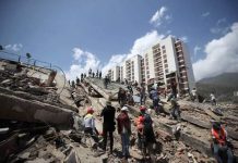 Venezuela reportó un acumulado de 2 mil 295 personas fallecidas, 11 mil 267 heridas y 12 mil 841 damnificadas