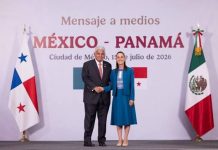 Claudia Sheinbaum respalda propuesta del tratado de neutralidad permanente del Canal de Panamá