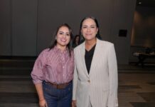 Gladyz Butanda y Ariadna Montiel acuerdan redoblar defensa de la 4T en Michoacán