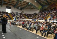 La UMSNH tiene que ser una extensión del hogar, señala Yarabí Avila ante familiares de estudiantes de bachillerato