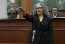En Sinaloa, Graciela Domínguez asume como gobernadora interina