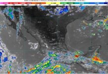 Lluvias fuertes con puntuales muy fuertes (50 a 75 mm): Michoacán (norte y oeste)