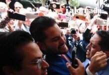 Diputado cobarde del PRI agrede a legislador Arturo Avila por decirle sus verdades a Alito