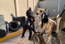 En diferentes acciones fuerzas federales aseguraron más de 100 mil litros de combustible y dosis de metanfetamina en Chihuahua