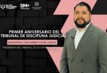 Tribunal de Disciplina Judicial, a un año de trabajo, privilegia la prevención y el diálogo: José Alfredo Flores Vargas