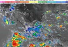 Lluvias fuertes con puntuales muy fuertes (50 a 75 mm): Michoacán (norte, centro y este)