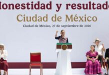 Sheinbaum cierra gira de rendición de cuentas