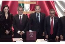 Édgar Amador entregó el paquete económico 2027; se estima un crecimiento de entre 1.5 por ciento y 2.5% del PIB