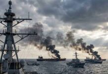 EE.UU. destruye cinco buques iraníes en un nuevo ataque en el estrecho de Ormuz