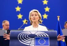 Ursula Von der Leyen, presidenta de la Comisión Europea propuso que Canadá sea el primer miembro asociado de la Unión Europea
