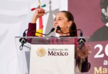 Asegura la Presidenta Sheinbaum que ninguna potencia extranjera puede definir el destino de México