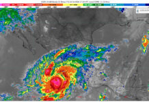 Lluvias intensas con puntuales torrenciales (150 a 250 mm): Michoacán (costa y oeste)