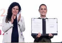 Presidenta Claudia Sheinbaum firma decreto de entornos digitales seguros para niñas, niños y adolescentes