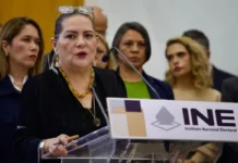 INE: Guadalupe Taddei, sostuvo que no tiene empresas “favoritas” y acusó a los partidos políticos de pretender desestabilizar al órgano