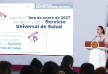En enero, inicia apertura de 12 mil consultorios del Servicio Universal de Salud: Claudia Sheinbaum